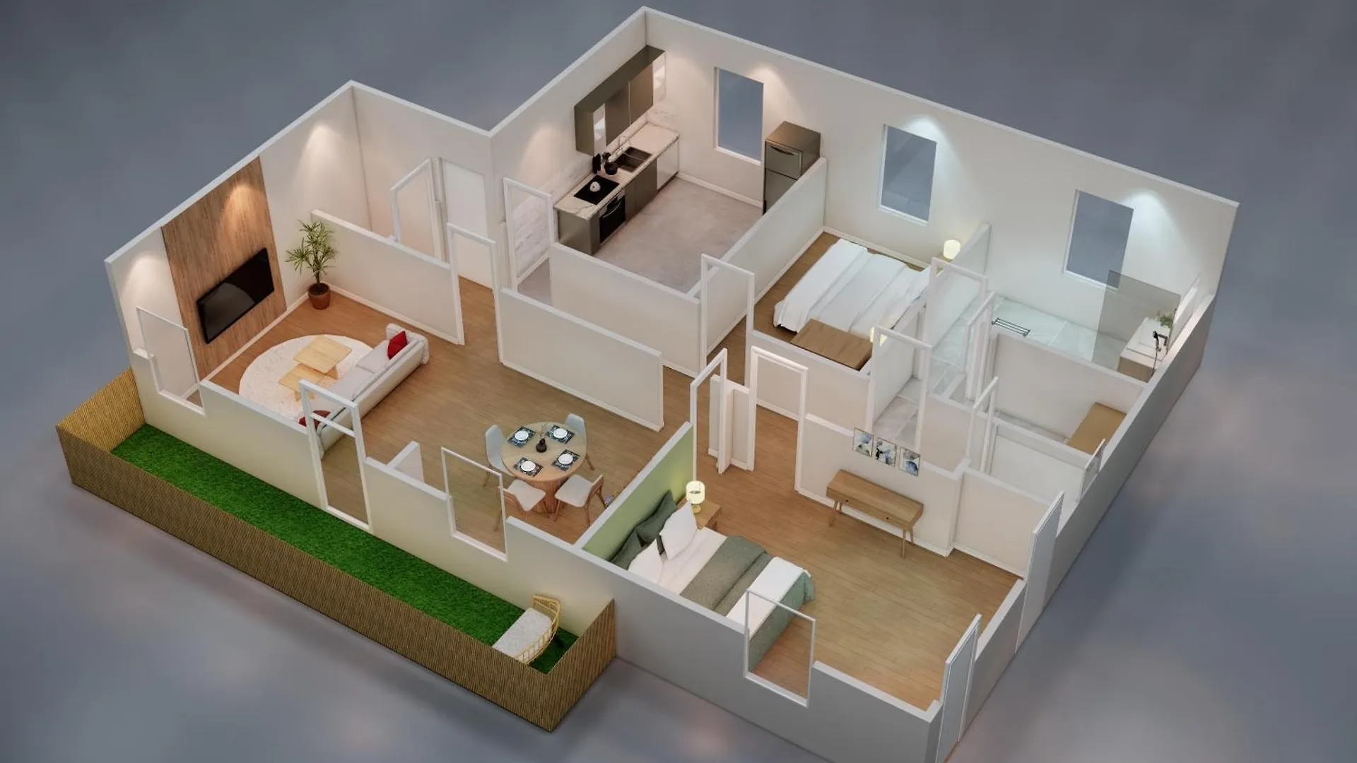 Grand Appartement Lumineux Avec Balcon Bourg-en-Bresse Apartment